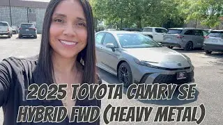 Toyota Camry SE Hybrid FWD 2025 года (Heavy Metal)