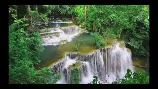 Flow State at the Falls 💧 Productive Piano Music for Concentration and Creative Flow