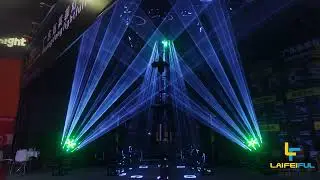 2023 lightful laser Getshow laser show time amazing laser light