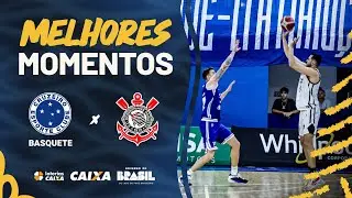 Tim&atilde;o dominante! | Cruzeiro 65 x 81 Corinthians | Melhores Momentos | NBB CAIXA 2025/26
