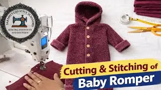 Baby Romper Step-by-Step ✂️ | Drafting, Cutting & Stitching Full Process | Complete Baby Set