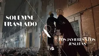 4K ᴴᴰᴿ | Traslado de los titulares de la Hermandad de los Javieres a su nueva sede de los Jesuitas