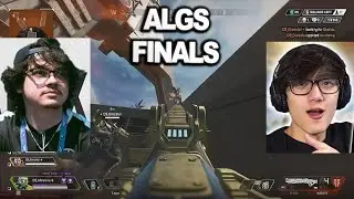 iiTzTimmy reacts to C9 albralelie team communication in algs final.. (apex legends)