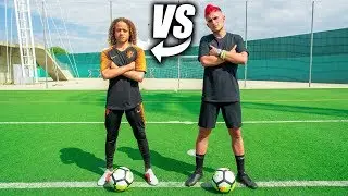 XAVI SIMONS VS DELANTERO09 - Retos de Fútbol
