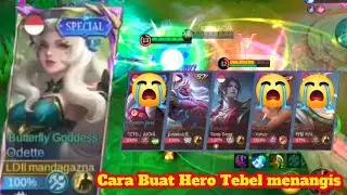 Odette | Solo Mage Bar2 | Perunggu Perak Rmas MVP 🤔 | Butuh Menang