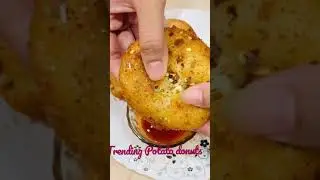 CHEESY POTATO DONUTS||DONUTS WITH POTATO AND CHEESE ||TRENDING DONUTS