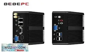 Fanless Mini PC Intel Celeron J6412 J1900 N2830 LAN Windows 10 4