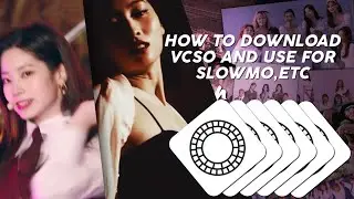 HOW TO USE VSCO AND USE FOR SLOWMO