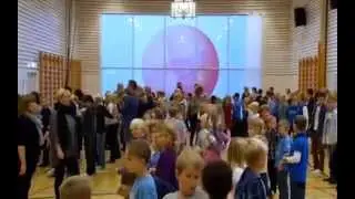 BlimE Dans - Rød skole på Gressvik i Fredrikstad