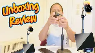 Unboxing & Review | Adjustable Height Desk Stand for Smartphone & Tablet 