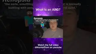 What is An ARG? #arg #horror #analoghorror