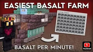 I BULID A BASALT FARM AND BULID A BEACON(,LET'S PLAY :13)
