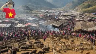 A Hidden Highland Market After New Year – Authentic Life of H’Mong, Tay, Nung & Thu Lao
