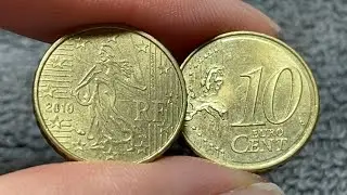 Монета 10 евроцентов Франции 2010 года &bull; Стоимость, информация, тираж, история и многое другое
