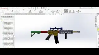 Gun Design and Assembly: US Army M4 Carbine (Riffle)