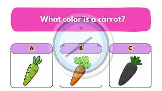Pick It Right | Fun Colors Quiz for Kids 🎨 | Choose the Correct Answer | Preschool Learning