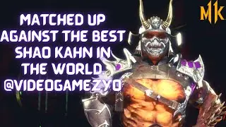 MK11 Ultimate: Getting Destroyed By The No.1 Shao Kahn In The World. @VideoGamezYo It was an Honor