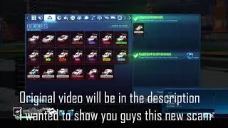 NEW ROCKET LEAGUE SCAM 2021! BE CAREFUL!!!!!!!!