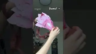 dragon puppet duet! #dragon #puppetdragon #duet #puppet #cool #scary #trend #fyp #viral #paperdragon