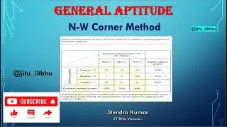 Transportation Problem #north-west corner method