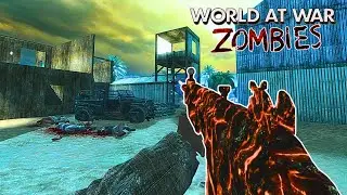 FIRING RANGE ZOMBIES (World at War Custom Zombies Map)