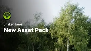 New engon vegetation pack -  Shaker Trees - compatible with botaniq