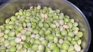 Green pigeon peas  | green tuvar beans recipe @PremiumDesiRecipes 