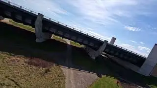 Magdeburg – Trogbrücke ohne Wasser (2025) | FPV