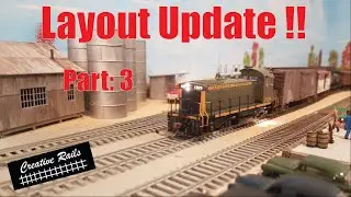 My HO Scale Model Railroad Layout Update Part 3