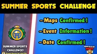 SUMMER SPORTS CHALLENGE | MAPS AND DATE CONFIRMED 🤯 | EVENT INFORMATION ℹ️ |