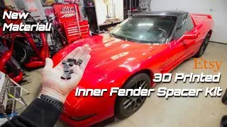 C5 Corvette 3D Printed Inner Fender Spacer Kit Update!