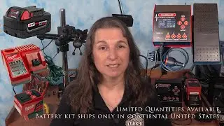 Patented Portable PulseGraver Runs on a Milwaukee Battery