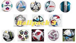 Ballpack V3 - 13 Balls |FIFA 16 mobile mod
