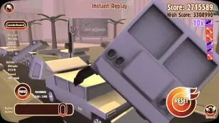 Turbo Dismount replay: 3 308 990 points on T-Junction! #turbodismount