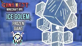 ICE GOLEM &bull; Frozen Giant 🧊 | (Custom Minecraft Command Bossfight)