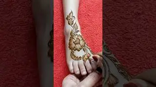 Simple Arabic Henna Design #mehndi #henna #dubai #style #fashion #song #mehandi #farheenscreation