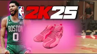 Tatum 3 &ldquo;Breast Cancer Awareness&rdquo; Jordan in NBA 2k25 Shoe Creator!