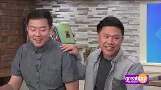 Timothy DeLaGhetto and David So love them some food!