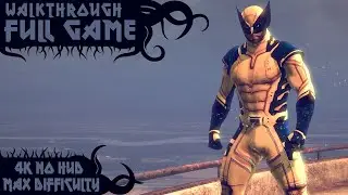 ⇌ Wolverine Origins ⇋ Full Game [Mods]｜No Commentary Walkthrough👾Longplay Gameplay『4K/60FPS/PC』