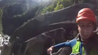 Canyoning Suisse - Italie 2016