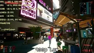 Cyberpunk 2077 1.31 PATCH Low Settings RX 560 2GB i5 9400f FPS Test