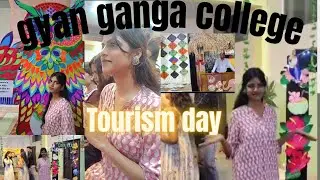 🌍Tourism Day Vlog of Gyan Ganga College Jabalpur|Visit Every Country for Free| Engineering college 