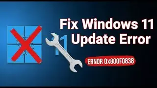 [Solved] ✔️ Error 0x800F0838 Windows 11 Update ⚒️ Fix Error 0x800F0838