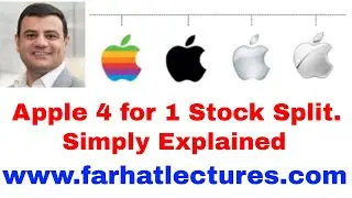 Объяснение дробления акций Apple. Дробление акций 4 к 1. Что это означает для промышленного индек...