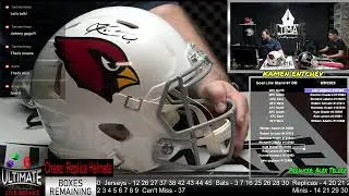 Kirk Cousins and Kyler Murray Authentic Helmets - 06/09/2023 4 P.M. Live Breaks