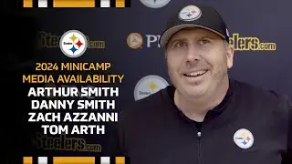 Arthur Smith, Danny Smith, Zach Azzanni, Tom Arth Media Availability (June 11) | Pittsburgh Steelers