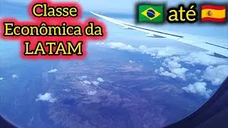 Econômica da LATAM do Brasil para Europa ✈️ Como é o avião e o voo? 