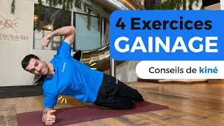 4 Exercices de GAINAGE après 50 ans [conseil de kiné]