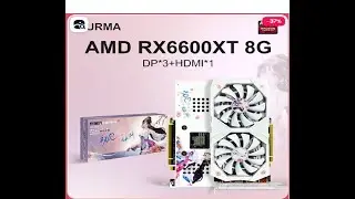 (S)NURMA Видеокарта Radeon RX 6600 XT Ч.2 .Тесты температуры и обороты вентиляторов.