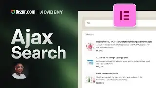 Как добавить фильтр поиска Elementor Ajax в любое место вашего сайта Wordpress